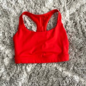 Athleta dark coral XS sports bra